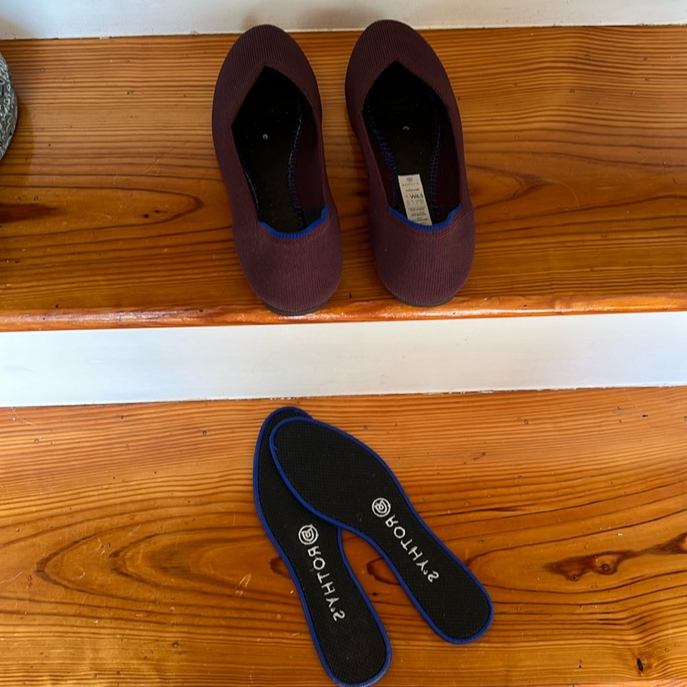 Women comfy Maroon flats